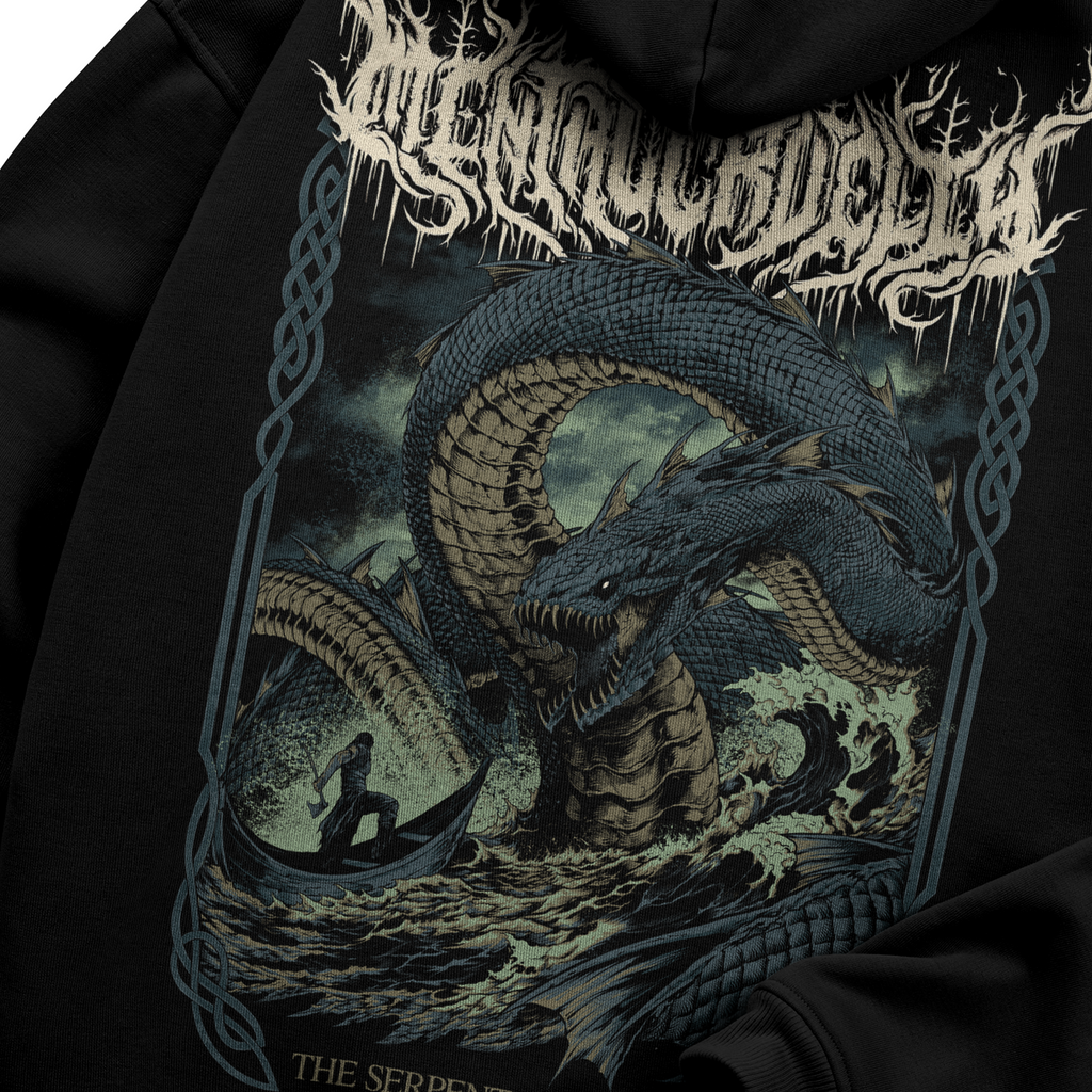 THE SERPENT OF MIDGARD ZipUp Hoodie - PRE-ORDER