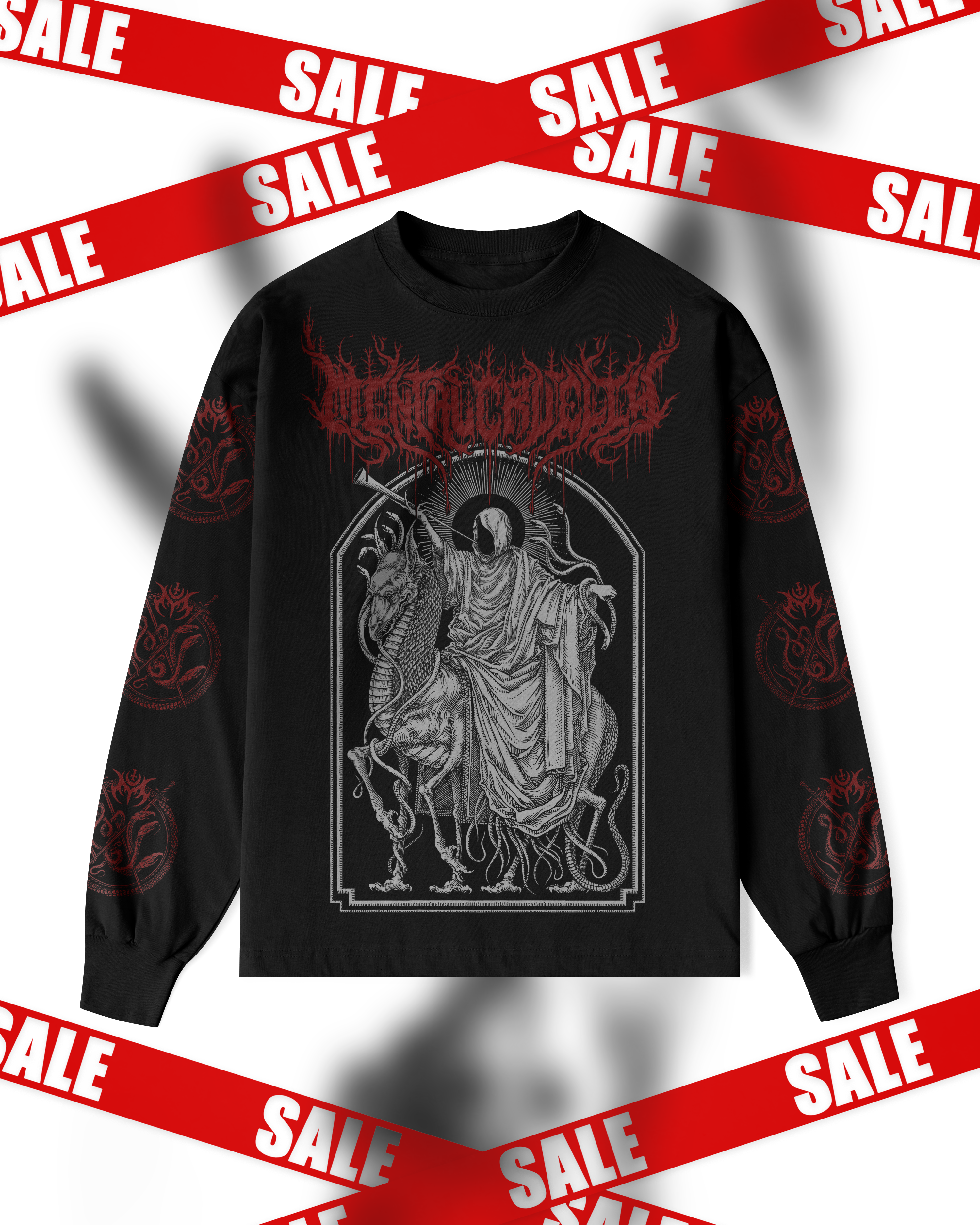 YGGDRASIL VAULT SALE - TRUMPET OF CHAOS - Longsleeve