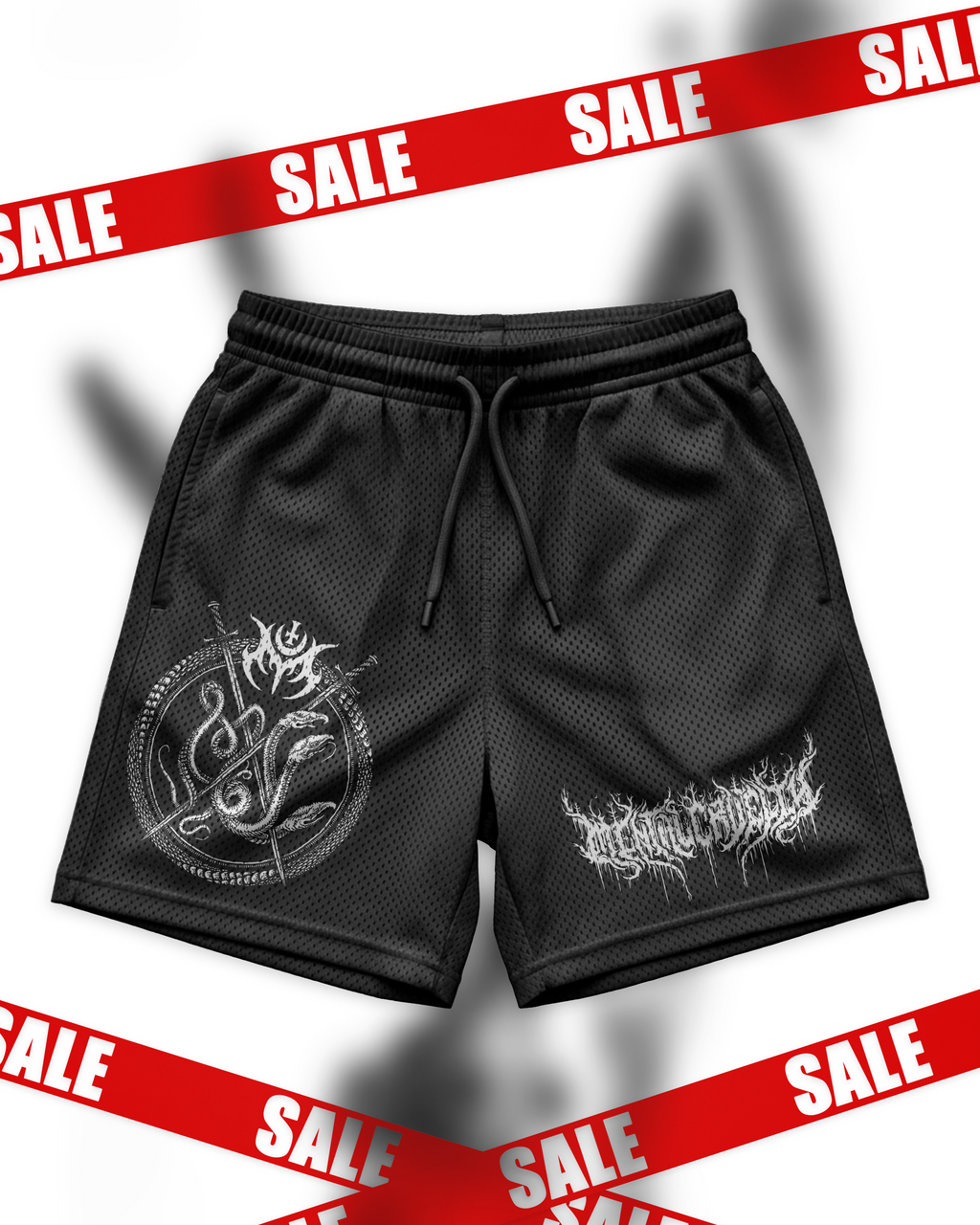 YGGDRASIL VAULT SALE - SERPENT SIGIL - Mesh Short
